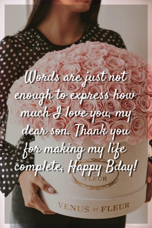 birthday wishes for son in hindi language